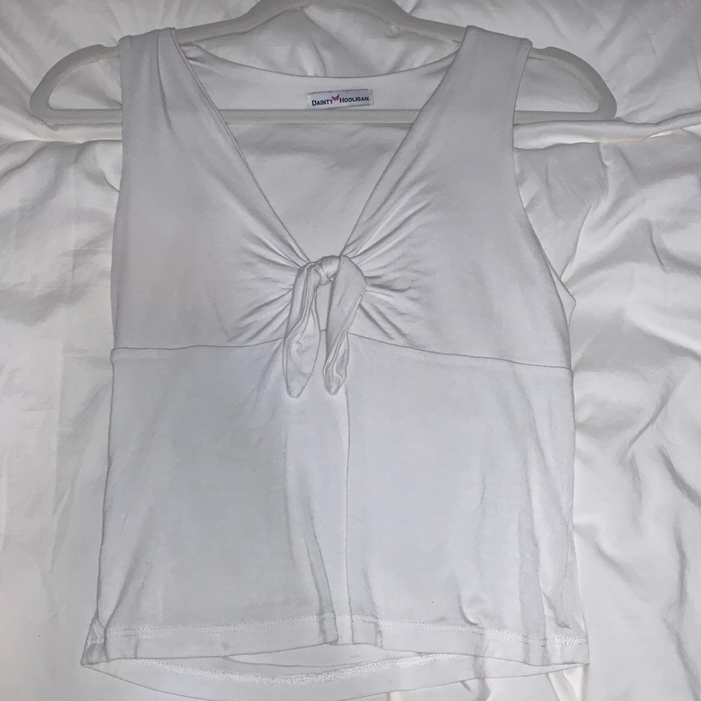 Dainty Hooligan White Tank